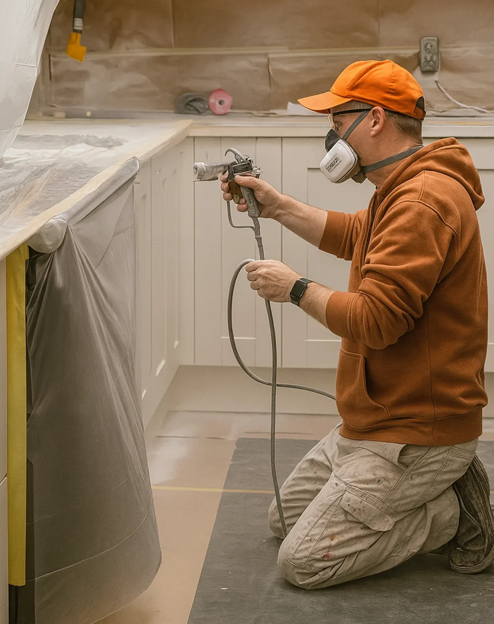 cabinet painting